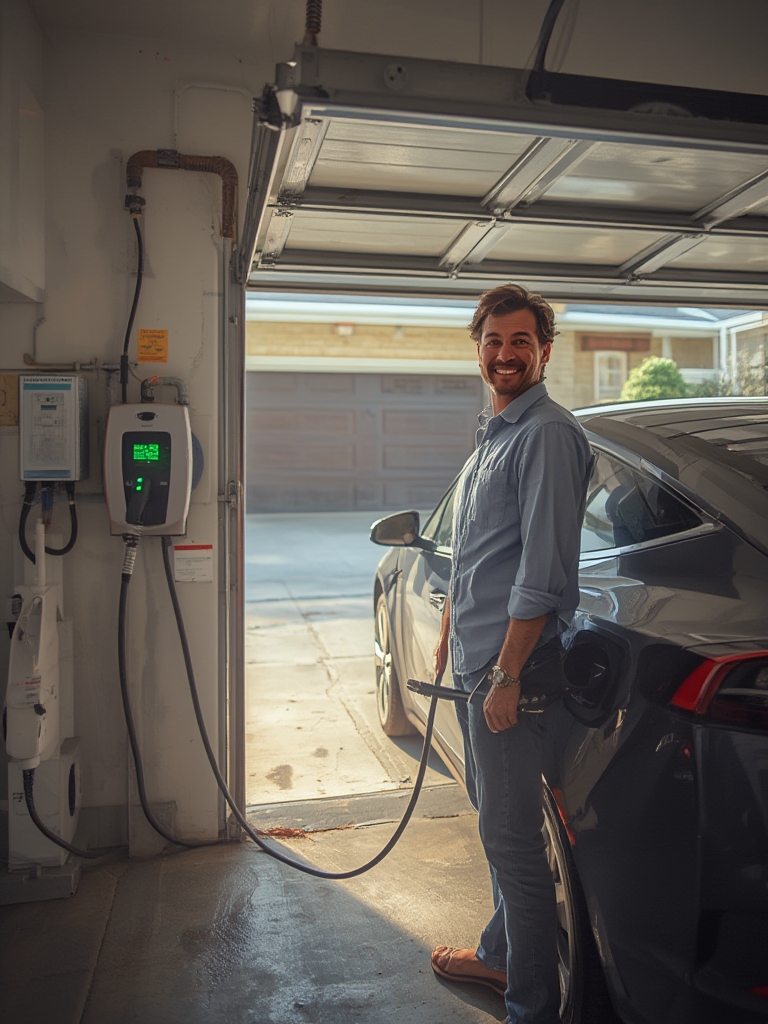 EV charger home installation