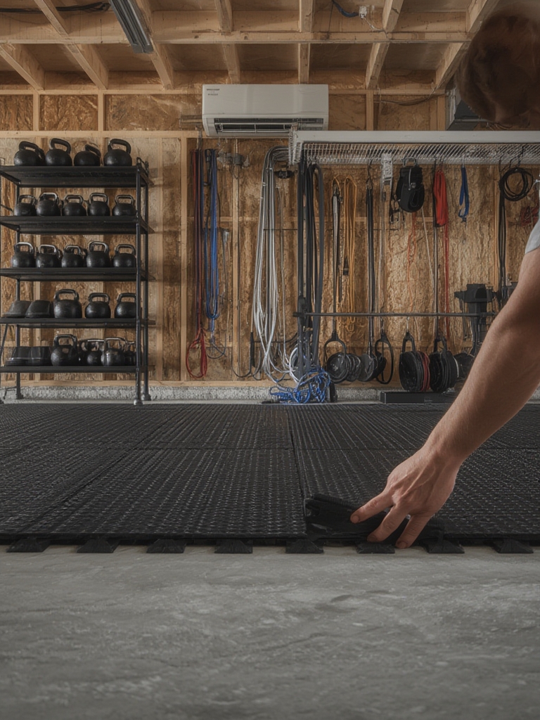garage conversion home gym - Illustration 2