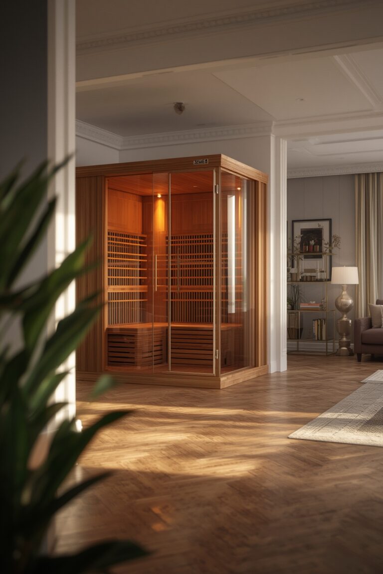 infrared sauna room