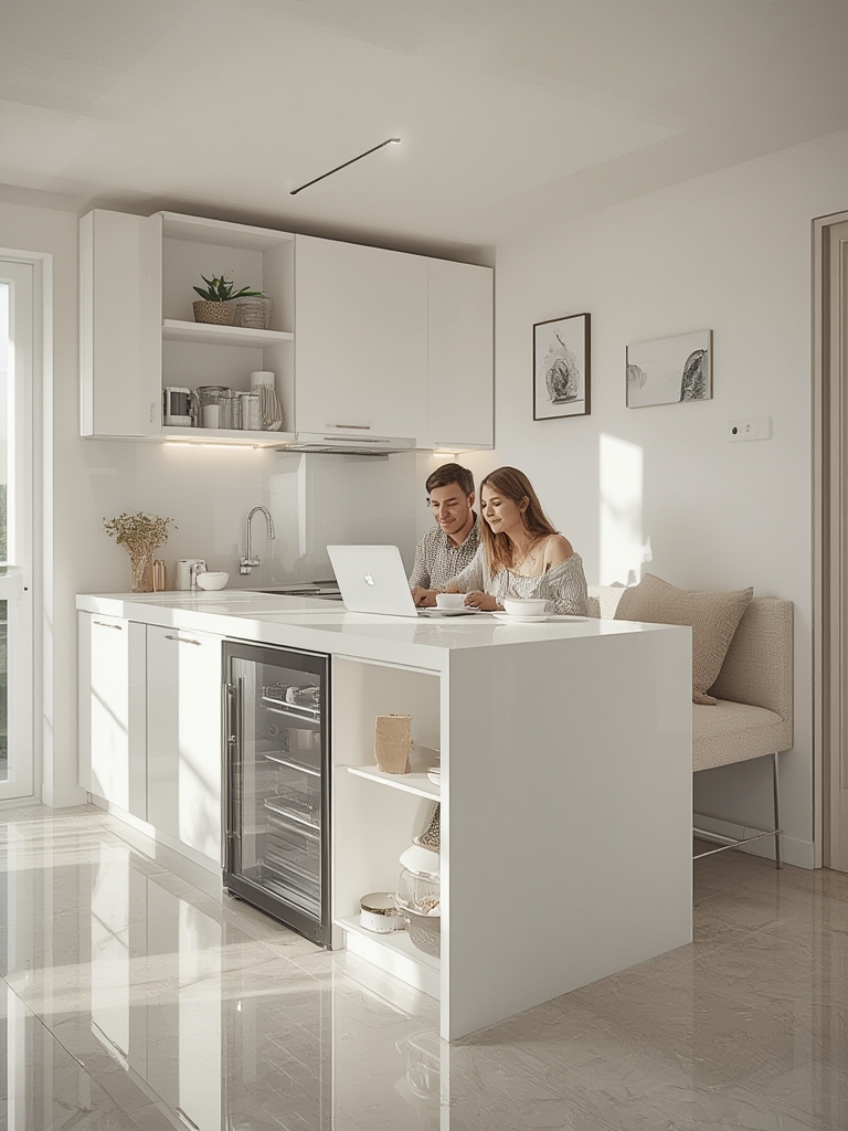 multifunctional kitchen island - Illustration 3