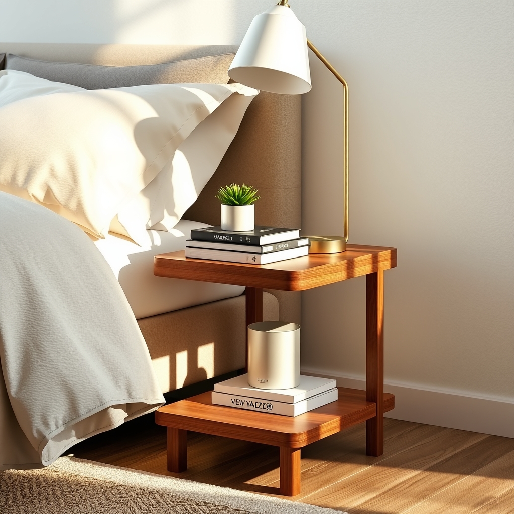 side table in action